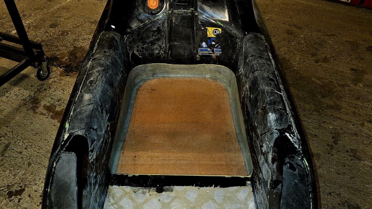 Aabramsparts original leg rest design for Kawasaki SRX-1500 model